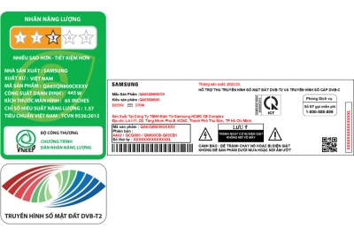 Smart Tivi Samsung Neo QLED 8K 65 inch QA65QN800C