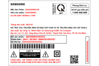 Smart Tivi Samsung Neo QLED 4K 50 inch QA50QN90C