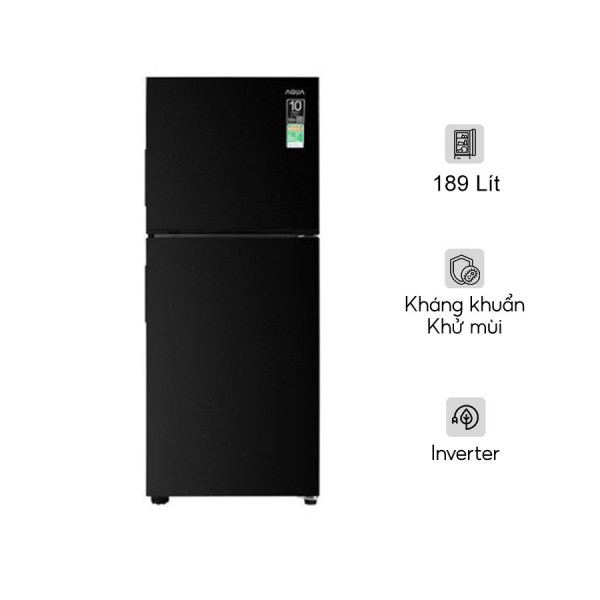 Tủ Lạnh Aqua Inverter 189 lít AQR-T220FA(FB)
