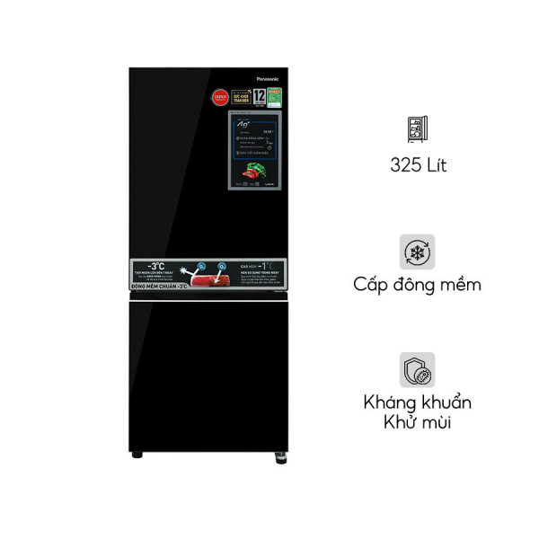 Tủ lạnh Panasonic Inverter 325 lít NR-BC361VGMV