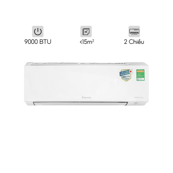 Điều hoà Daikin 9000 BTU 2 chiều Inverter FTHF25XVMV