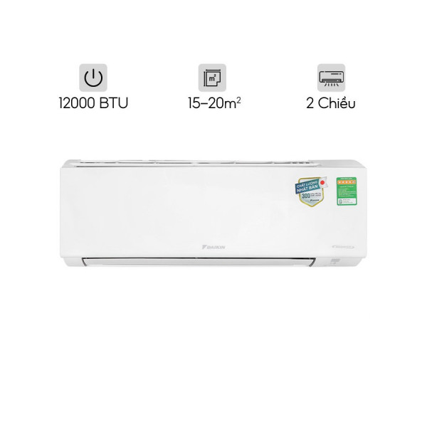 Điều hòa Daikin 2 chiều 12000BTU inverter FTHF35XVMV