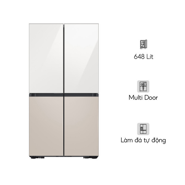Tủ lạnh Samsung Inverter 648 lít RF59CB66F8S/SV