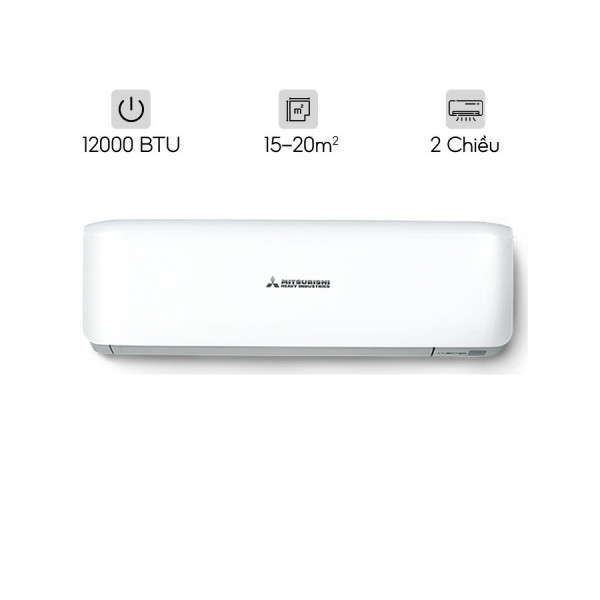 Điều hòa Mitsubishi Heavy 12.000BTU 2 chiều inverter SRK/SRC35ZSPS-W5