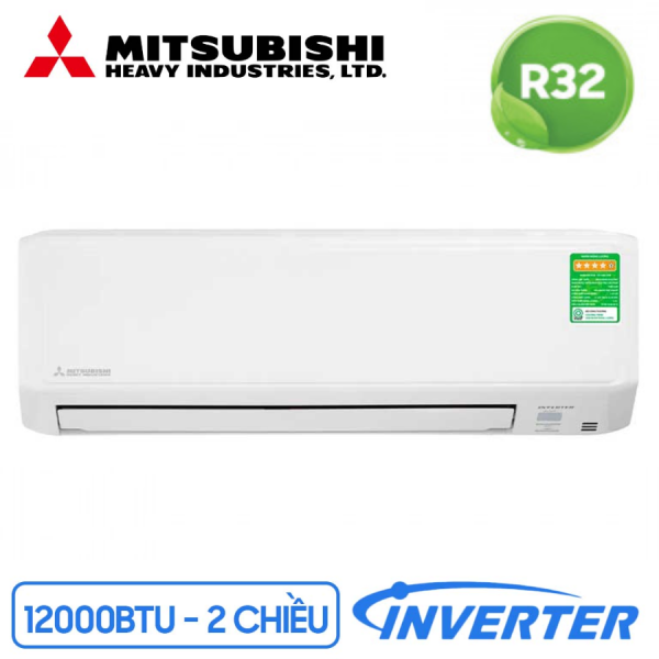 Điều hòa Mitsubishi Heavy 12.000BTU 2 chiều inverter SRK/SRC35ZSPS-W5