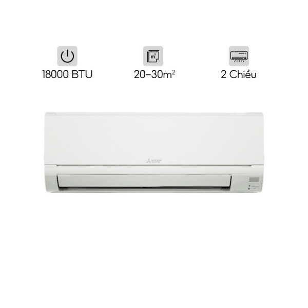 Điều hòa Mitsubishi Electric 18000BTU 2 chiều inverter HT50VF