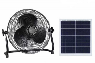 Quạt tích điện năng lượng mặt trời Solar Fan - dạng Quỳ DY009