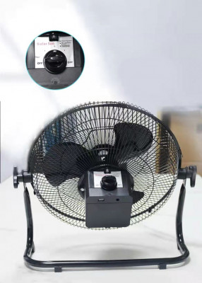 Quạt tích điện năng lượng mặt trời Solar Fan - dạng Quỳ DY009