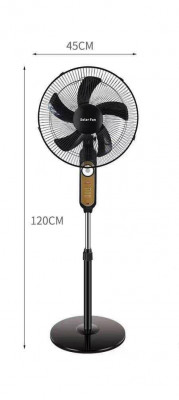 Quạt tích điện năng lượng mặt trời Solar Fan - dạng Đứng T218