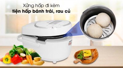 Nồi cơm điện tử Cuckoo 1.44 lít CR-0810F/WHWHVN 