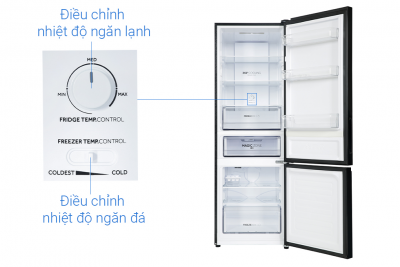 Tủ lạnh Aqua Inverter 324 lít AQR-B390MA(FB)
