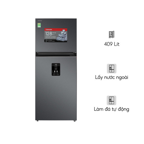 Tủ lạnh Toshiba Inverter 409 lít GR-RT535WEA-PMV(06)-MG