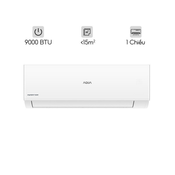 Máy lạnh Aqua Inverter 9000 BTU AQA-RV9QC