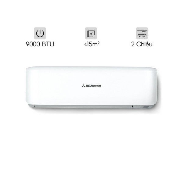 Điều hòa Mitsubishi Heavy 9.000BTU 2 chiều inverter SRK/SRC25ZSPS-W5