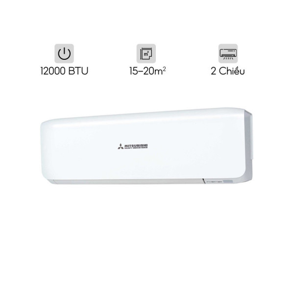 Điều hòa Mitsubishi Heavy 12000BTU 2 chiều inverter SRK35ZSS-W5