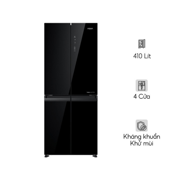 Tủ lạnh Aqua Inverter 410 lít AQR-M466XA(GB)
