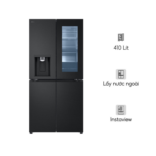 Tủ lạnh LG Inverter 508 lít Multi Door InstaView LFI50BLMAI