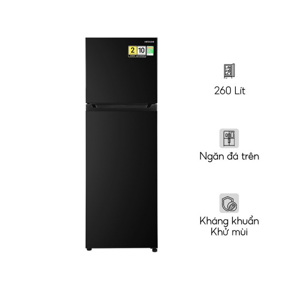 Tủ lạnh Hitachi Inverter 260 lít HRTN5275MFUVN