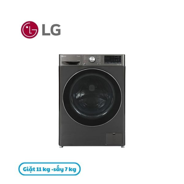 Máy giặt sấy LG Inverter giặt 11 kg - sấy 7 kg FV1411H3BA