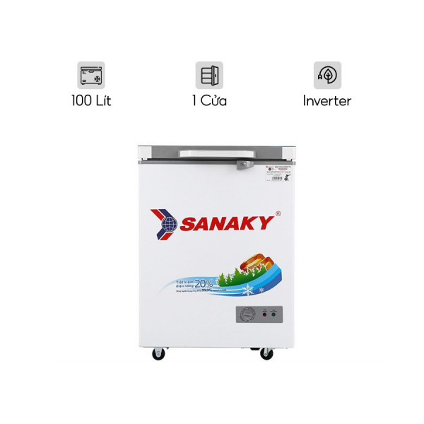 Tủ đông Sanaky 100 lít VH-1599HYK