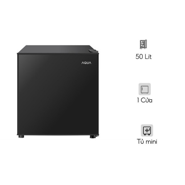 Tủ lạnh Aqua 50 lít AQR-D60FA(BS)