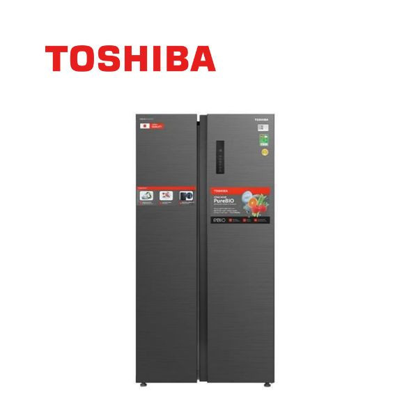 Tủ lạnh Toshiba Inverter 555 lít GR-RS696WI-PMV(60)-AG