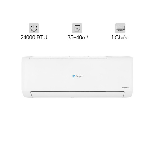 Điều hòa Casper 1 chiều inverter 24000BTU TC-24IS36