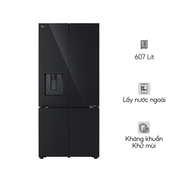 Tủ lạnh LG Inverter 607 lít Multi Door LFD61BLGA