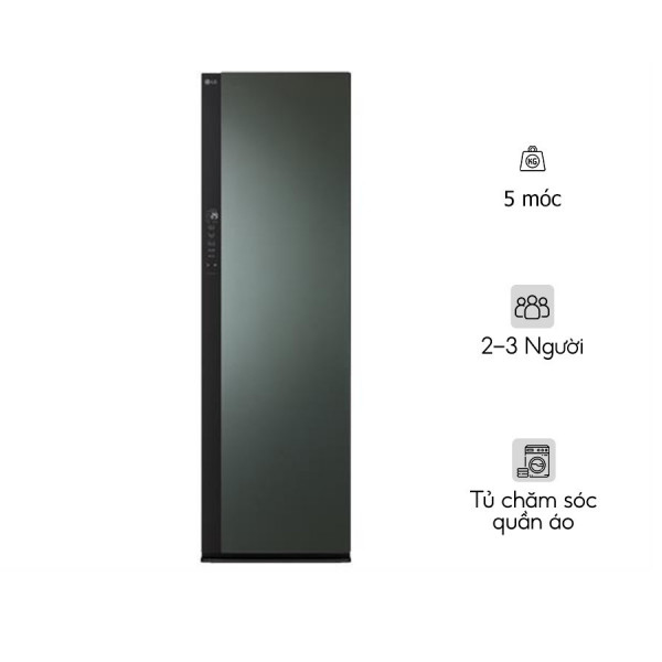 Tủ chăm sóc quần áo thông minh LG Styler Inverter 5 móc SC5MNR4G