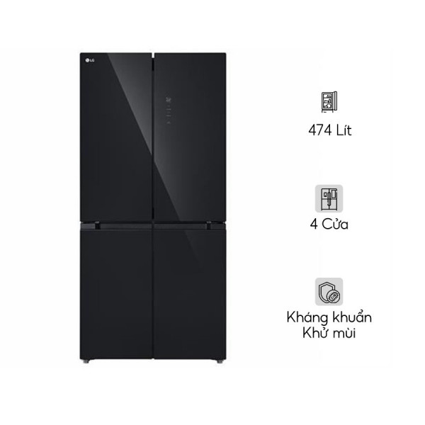 Tủ lạnh LG Inverter 474 lít Multi Door LFB47BLG