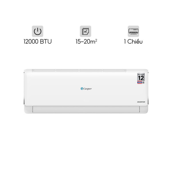 Điều hòa Casper 1 chiều inverter 12000BTU JC-12IU36