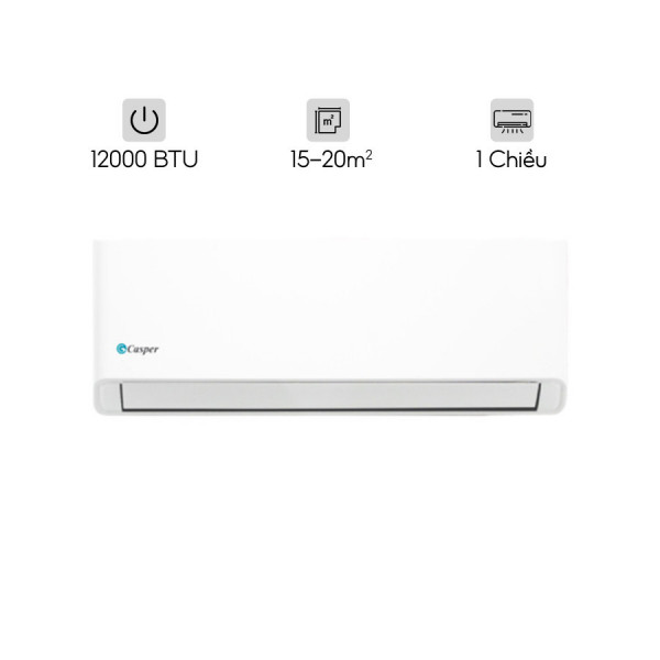 Điều hòa Casper 1 chiều inverter 12000BTU JC-12IU36