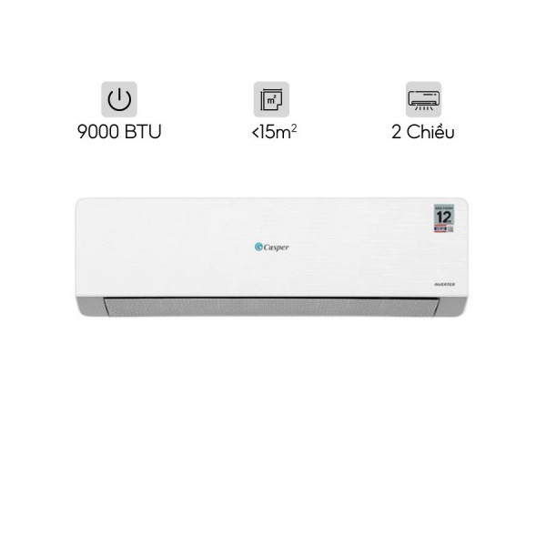 Điều hòa Casper inverter 9000BTU 2 chiều QH-09IU36A