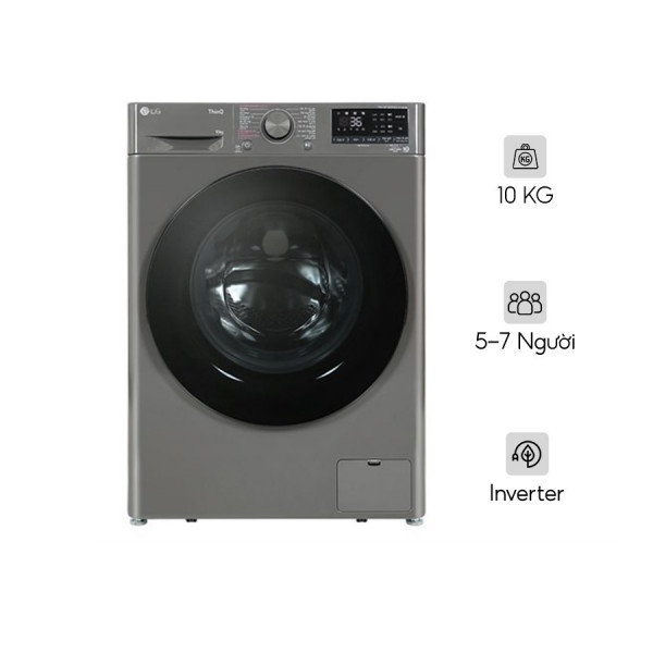 Máy giặt LG AI DD Inverter 10 kg FV1410S4M1 Lồng ngang