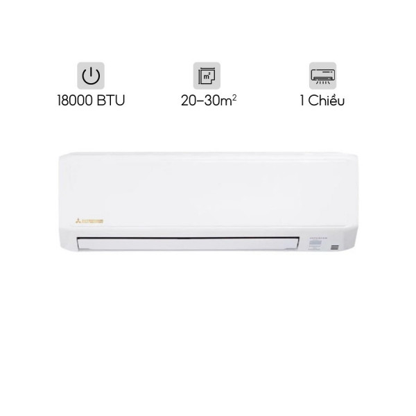 Điều hòa Mitsubishi Heavy inverter 18000BTU 1 chiều SRK18YZP-W5