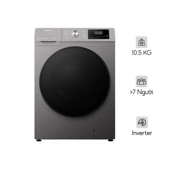Máy giặt Hisense Inverter 10.5 Kg WFQA1043BT
