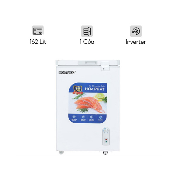 Tủ đông Hòa Phát 162 Lít HPF AD6162
