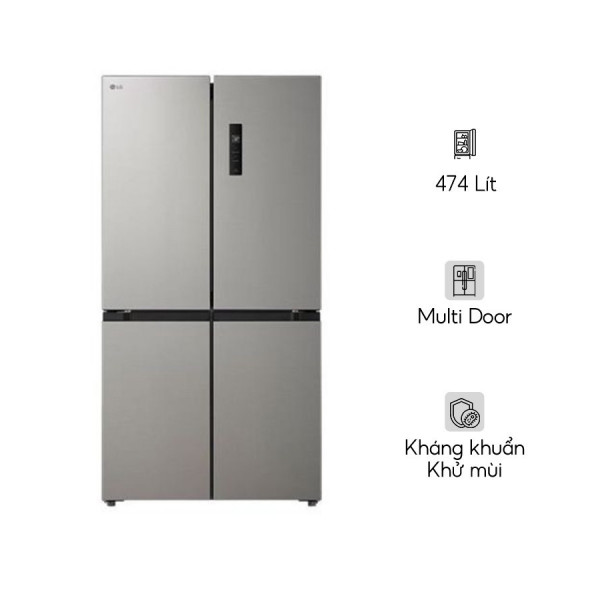 Tủ lạnh LG Inverter 474 lít Multi Door LFB47SVM