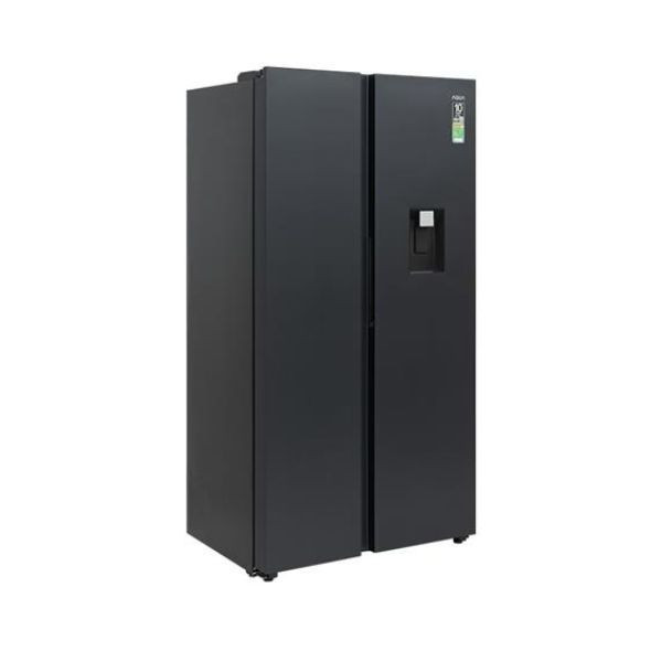 Tủ lạnh Aqua Inverter 569 lít Side By Side AQR-S633XA(WSL)