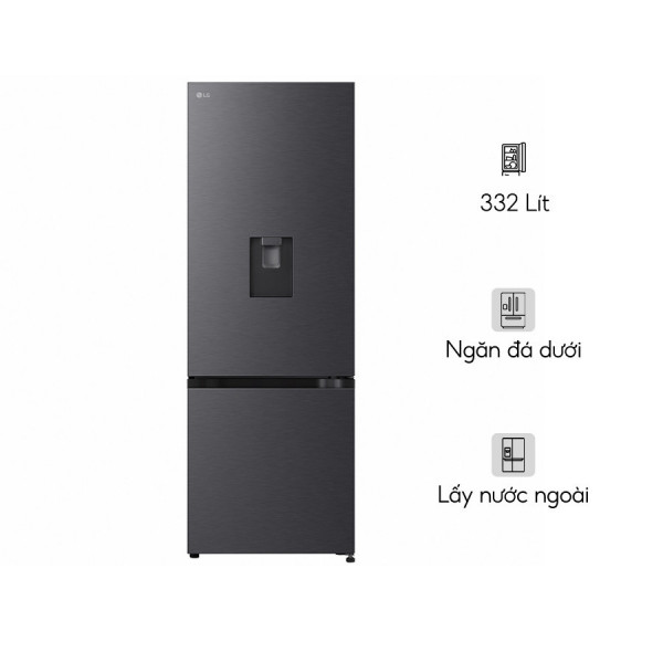 Tủ lạnh LG Inverter 332 lít LBD33BLMA