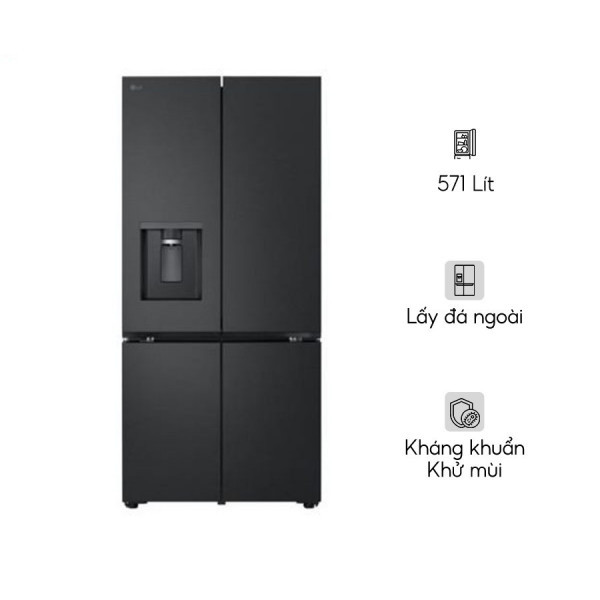 Tủ lạnh LG Inverter 571 lít Multi Door LFD58BLMA