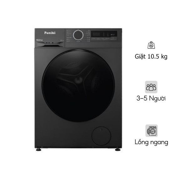 Máy Giặt Funiki Inverter 10,5kg HWM F8105ADG