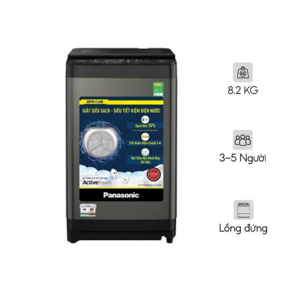 Máy giặt Panasonic 8,2Kg NA-F82Y01DRV lồng đứng