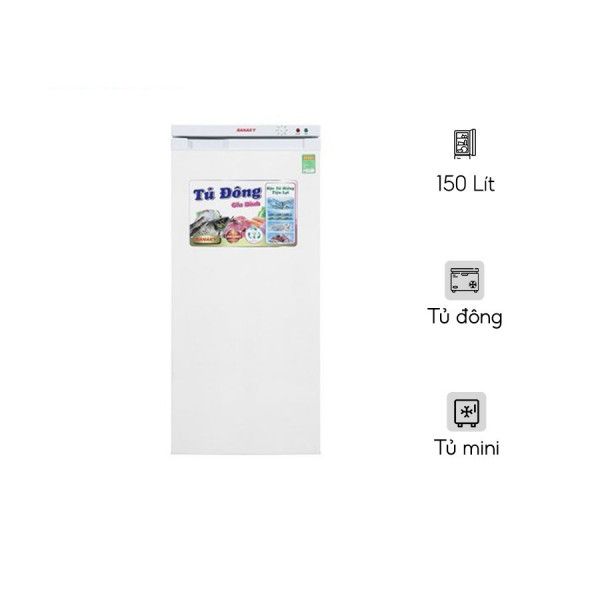 Tủ đông Sanaky 150 lít TD VH-180VD