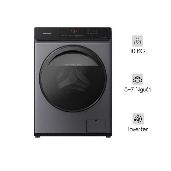Máy giặt Panasonic Inverter 10 kg NA-V10FA1LVT Lồng ngang
