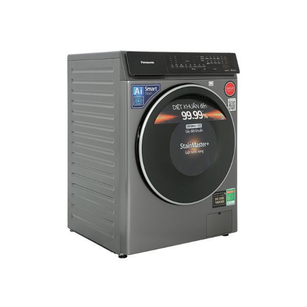Máy giặt sấy Panasonic Inverter giặt 9 kg - sấy 6 kg NA-S96FC1LVT