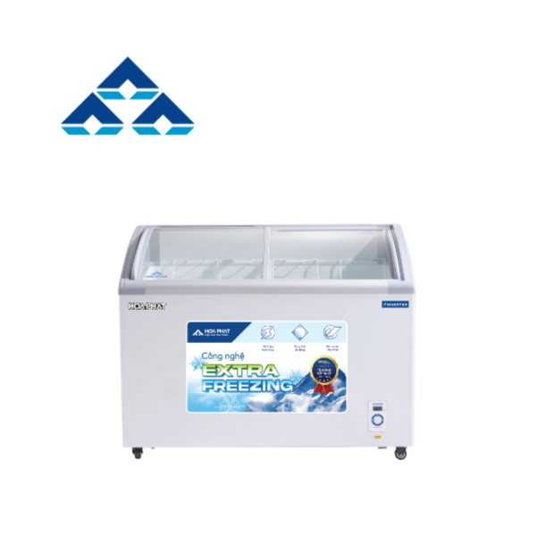 Tủ đông trưng bày Hòa Phát Inverter HSF AD8357.C1 357 lít