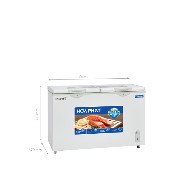 Tủ đông Hòa Phát Inverter HPF BD8245 245 lít