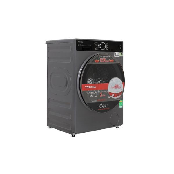 Máy giặt Toshiba Inverter 10,5 kg TW-T25BU115MWV(MG) Lồng ngang