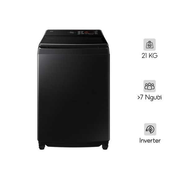 Máy giặt Samsung Inverter 21 kg WA80F21B9BSV Lồng đứng